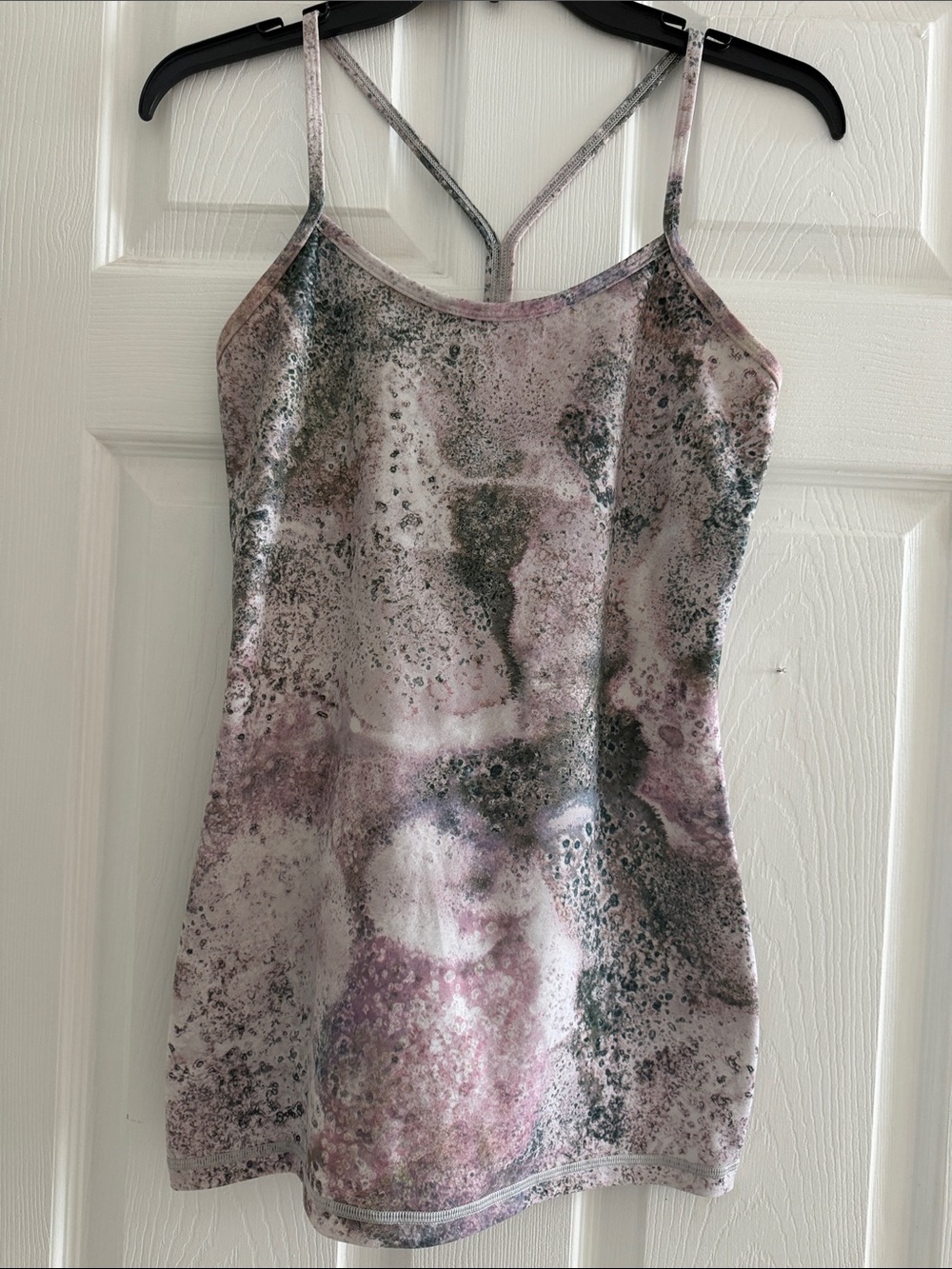 Lululemon Womens Size 6 Sugar Crush Multi Power Y Tank